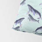 Whales Pillow Sham Gallery Image 4