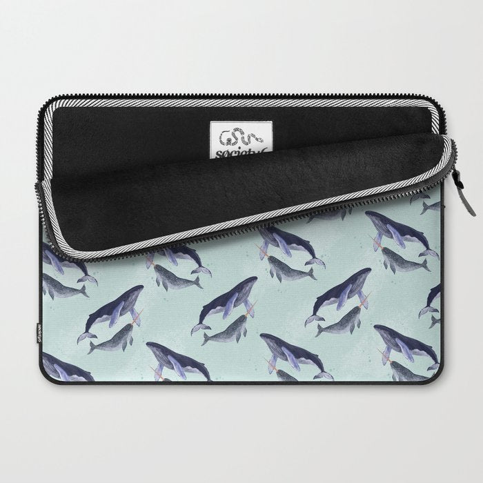 Whales Laptop Sleeve Gallery Image 2