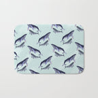 Whales Bath Mat Gallery Image 1