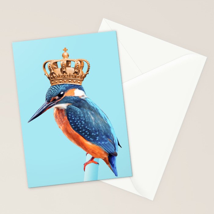 KINGFISHER Stationery Card Gallery Image 2