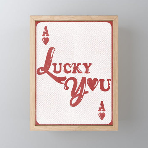 Lucky You Mini Art Print Gallery Image 1
