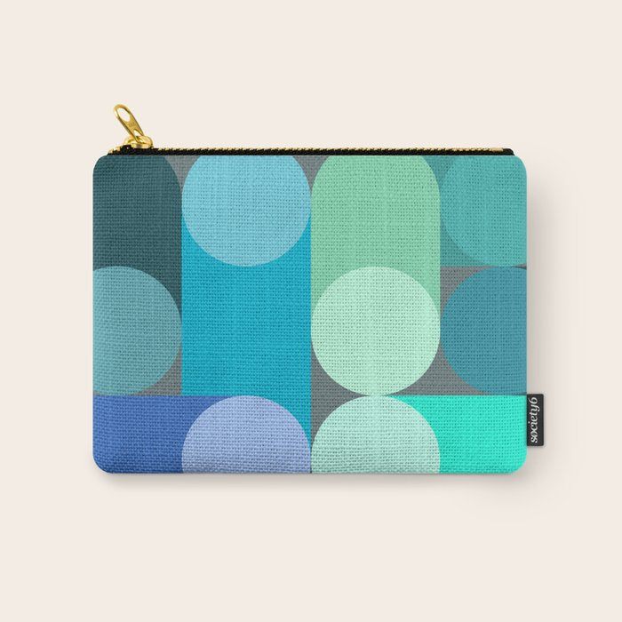 Modern Geometric 87C Carry All Pouch Gallery Image 1