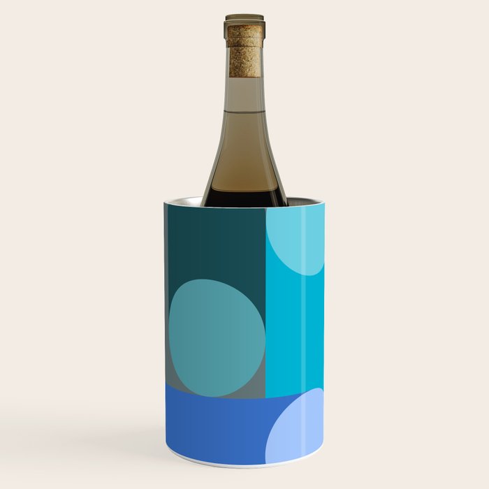 Modern Geometric 87C Wine Chiller Gallery Image 2