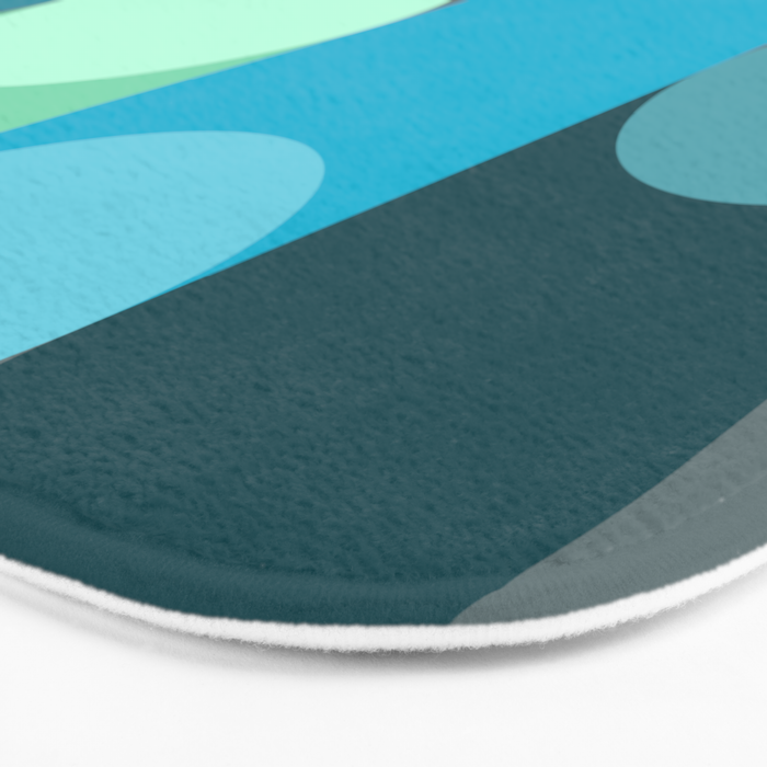 Modern Geometric 87C Bath Mat Gallery Image 3