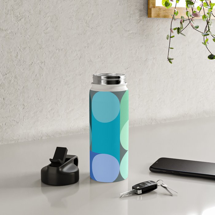 Modern Geometric 87C Water Bottle Gallery Image 4