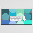 Modern Geometric 87C Desk Mat Gallery Image 1