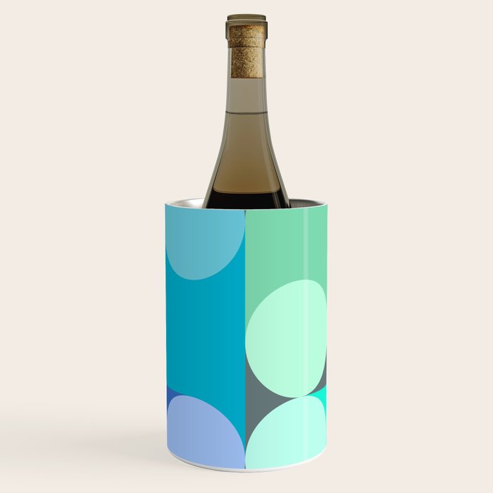 Modern Geometric 87C Wine Chiller Gallery Image 1