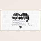 Book Lover II Desk Mat Gallery Image 1