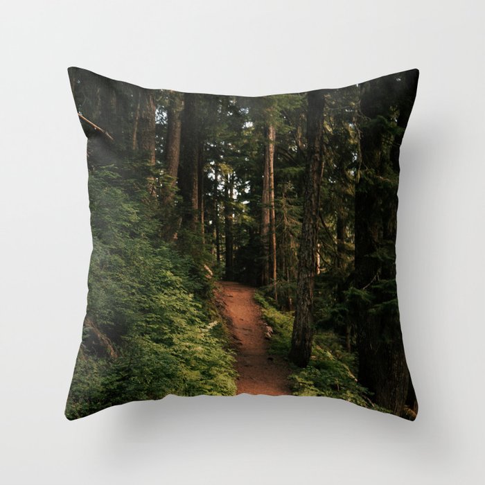 Come With Me II Throw Pillow Gallery Image 1