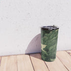 Japanese Wall Art Maximalist Moon Print japandi Art Wabi Sabi Painting Sage Green dopamine decor Travel Mug Gallery Image 4