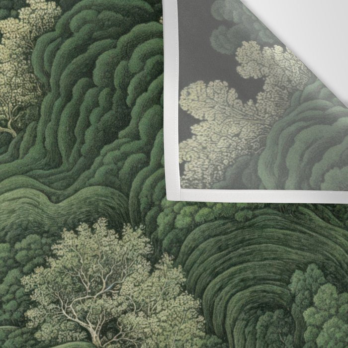 Japanese Wall Art Maximalist Moon Print japandi Art Wabi Sabi Painting Sage Green dopamine decor Wall Tapestry Gallery Image 3