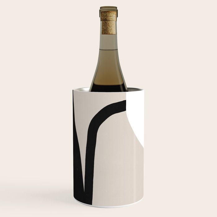 Abstract Flora - neutral Wine Chiller Gallery Image 2
