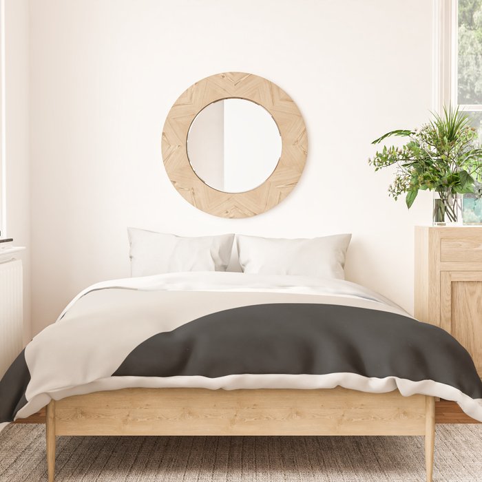 Abstract Flora - neutral Duvet Cover Gallery Image 3