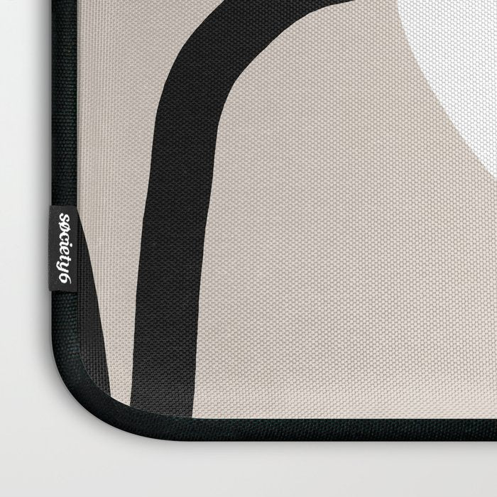 Abstract Flora - neutral Laptop Sleeve Gallery Image 3