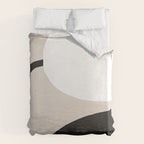 Abstract Flora - neutral Duvet Cover Gallery Image 6
