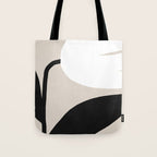 Abstract Flora - neutral Tote Bag Gallery Image 1