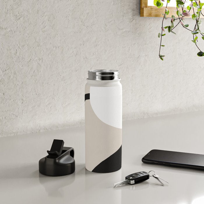 Abstract Flora - neutral Water Bottle Gallery Image 4