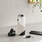 Abstract Flora - neutral Water Bottle Gallery Image 4