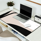 Abstract Flora - neutral Desk Mat Gallery Image 2