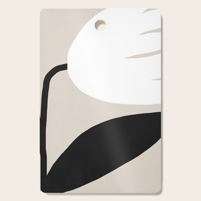 Abstract Flora - neutral Cutting Board Gallery Image 1