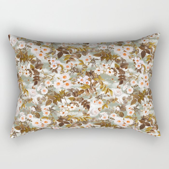 Vintage Garden XIV Rectangular Pillow Gallery Image 1