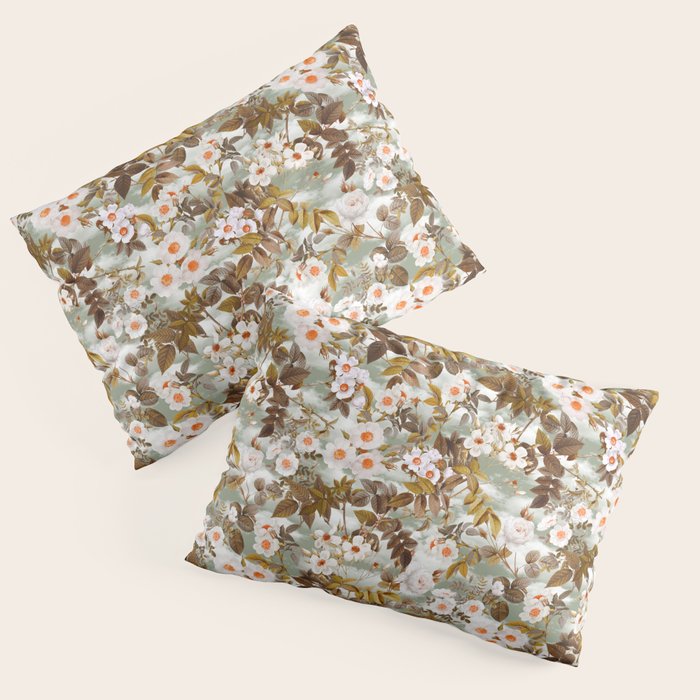 Vintage Garden XIV Pillow Sham Gallery Image 3