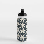 Palm Trees - Black and White  Water Bottle Gallery Image 3