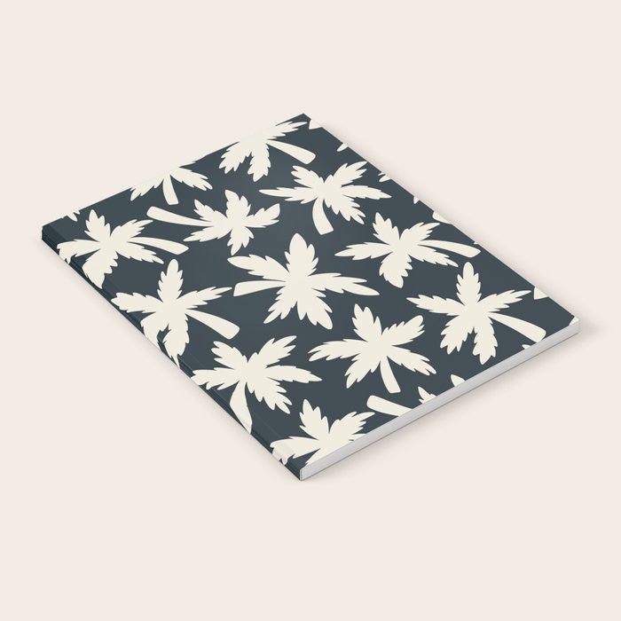 Palm Trees - Black and White  Notebook Gallery Image 2