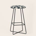 Palm Trees - Black and White  Stool Gallery Image 1