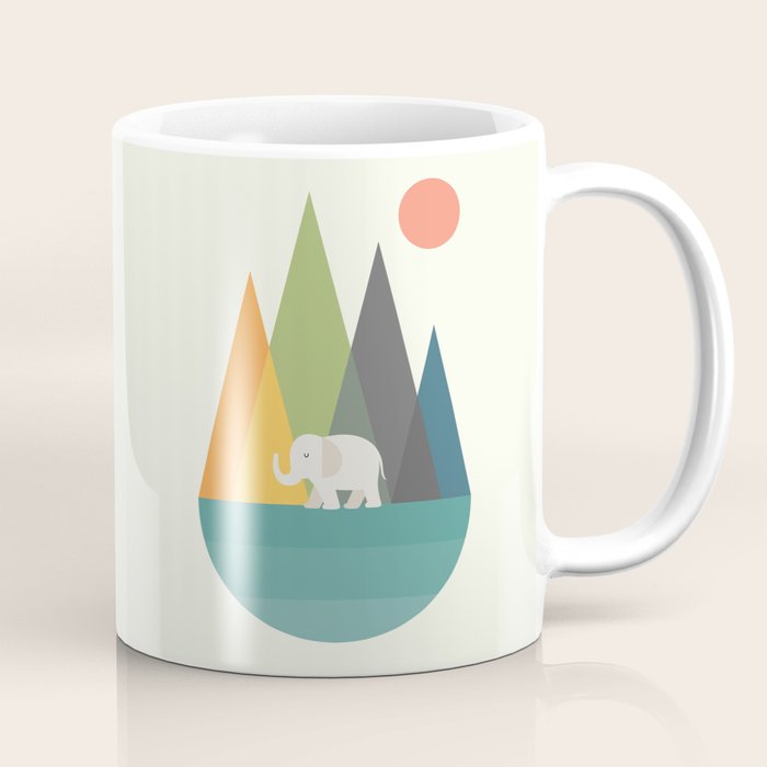 Walk In Peace Coffee Mug Gallery Image 1