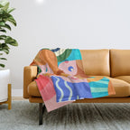 Sunshine Coastal Girls Throw Blanket Gallery Image 1