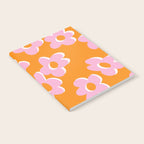 Groovy Daisy || Retro Flower Vibrant Print 60s 70s Notebook Gallery Image 2