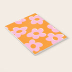 Groovy Daisy || Retro Flower Vibrant Print 60s 70s Notebook Gallery Image 3