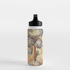 Antique Rococo French Pastoral Tapestry Water Bottle Gallery Image 3