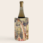 Antique Rococo French Pastoral Tapestry Wine Chiller Gallery Image 3