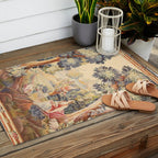 Antique Rococo French Pastoral Tapestry Outdoor Rug Gallery Image 2