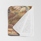 Antique Rococo French Pastoral Tapestry Throw Blanket Gallery Image 3