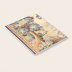 Antique Rococo French Pastoral Tapestry Notebook Gallery Image 3