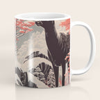Majestic Winter Mountain Deer  Coffee Mug Gallery Image 1