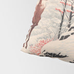Majestic Winter Mountain Deer  Pillow Sham Gallery Image 4