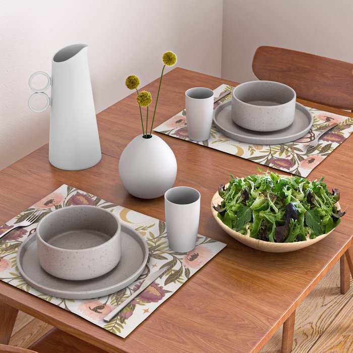 Countryside Garden Moth Placemat Gallery Image 2