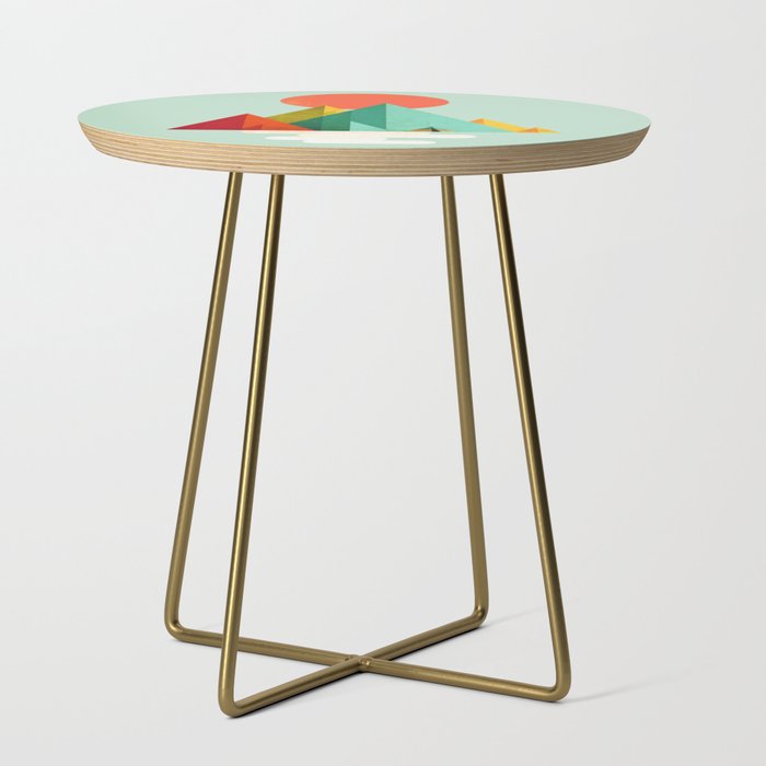 Little Geometric Tipi Side Table Gallery Image 1