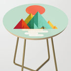 Little Geometric Tipi Side Table Gallery Image 2