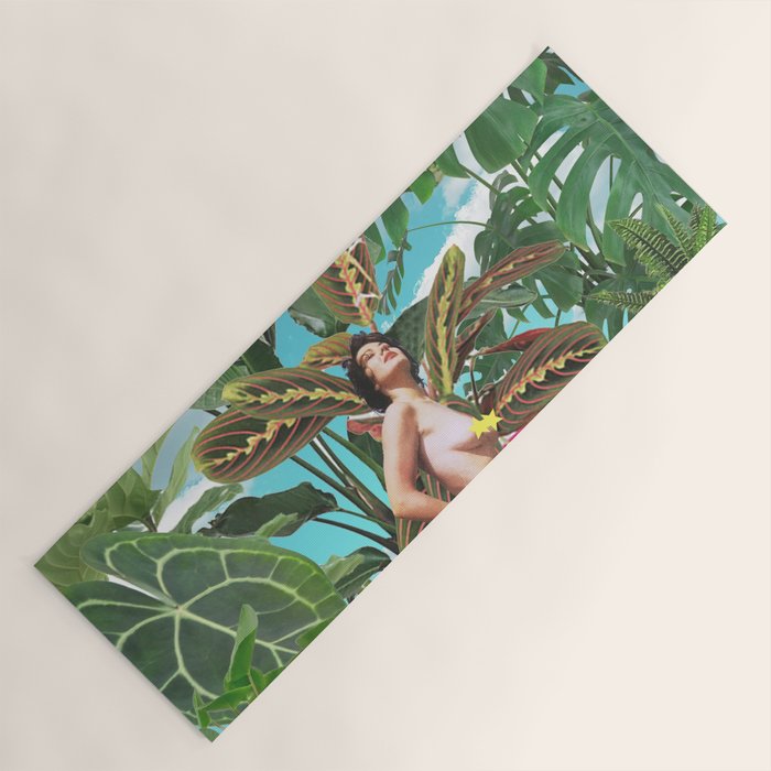 Plants are my real friends Yoga Mat Gallery Image 1