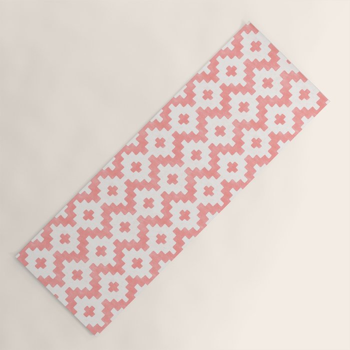 Taos - Blush Yoga Mat Gallery Image 1