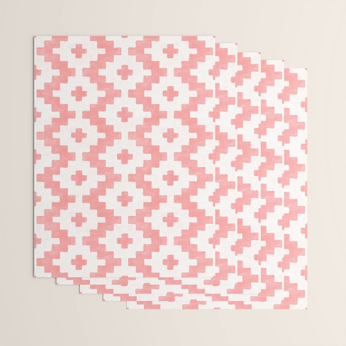Taos - Blush Wrapping Paper Gallery Image 3