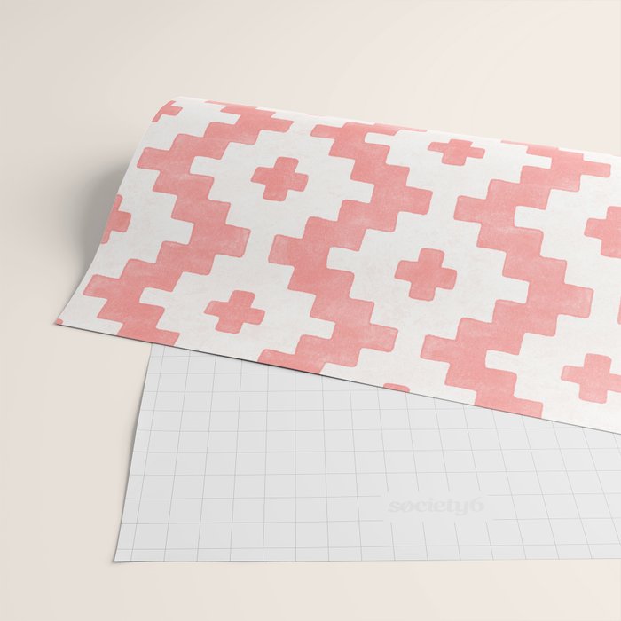 Taos - Blush Wrapping Paper Gallery Image 2