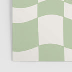 wavy check | pistachio Poster Gallery Image 3