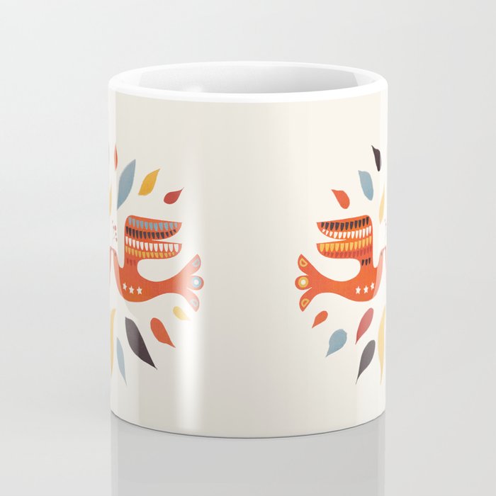 A Pair Of Festive Birds Coffee Mug Gallery Image 4