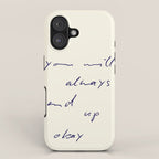 A Ok iPhone Case Gallery Image 1